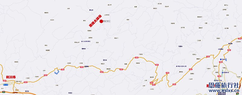 恩施旅游地图